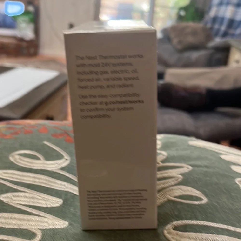 Google nest thermostat snow